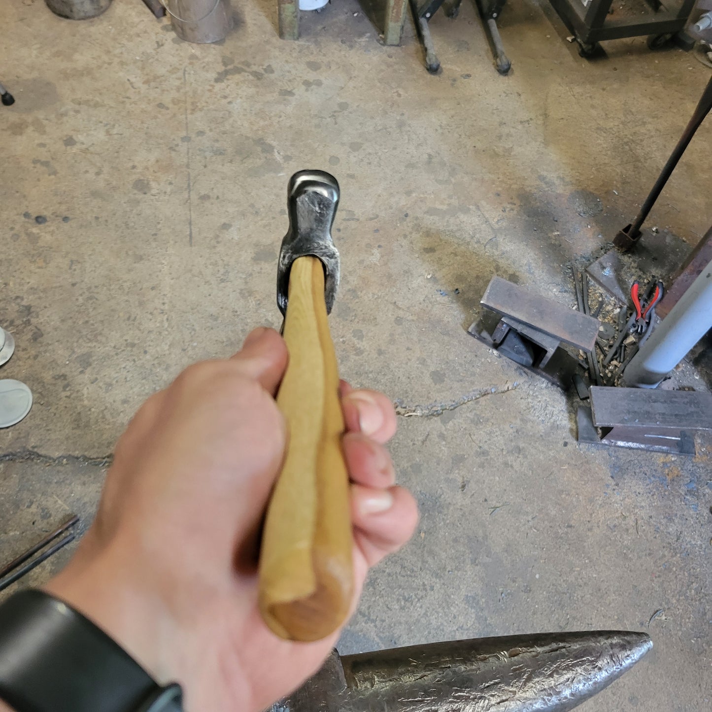 1 lb blacksmith ballpeen hammer