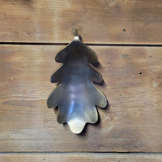 Steel Oak Leaf Wall Art
