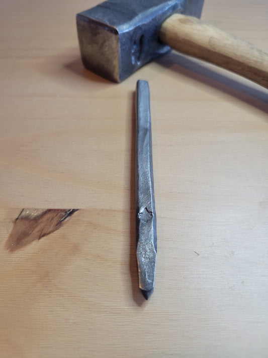 Center Punch - hammer textured
