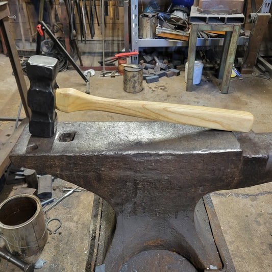 3.5 lbs blacksmith rounding hammer