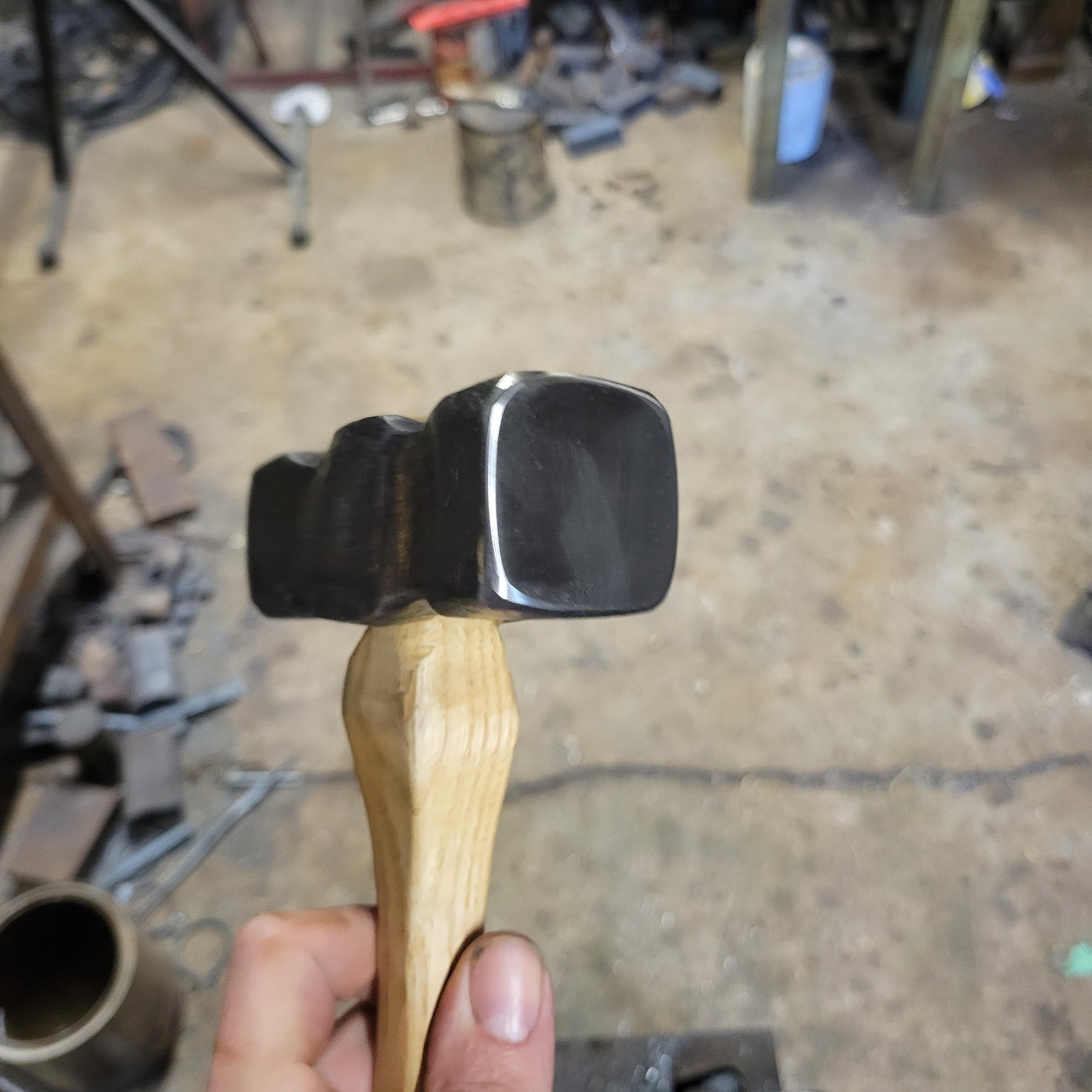 3.5 lbs blacksmith rounding hammer