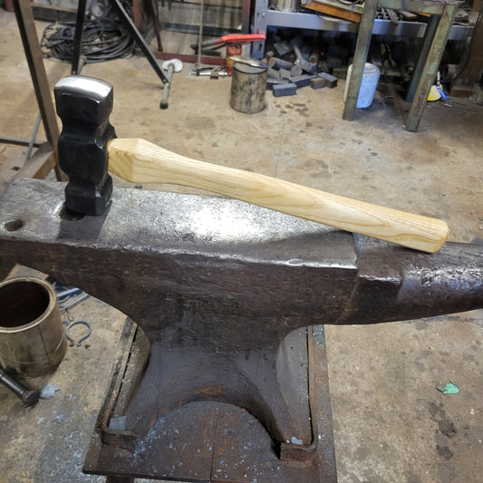 3.5 lbs blacksmith rounding hammer #2