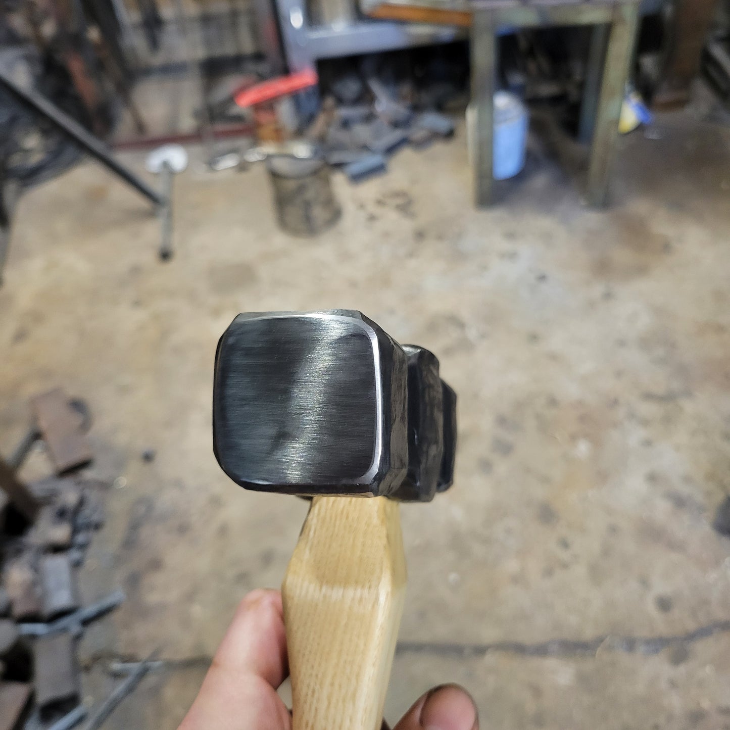 3.5 lbs blacksmith rounding hammer #2