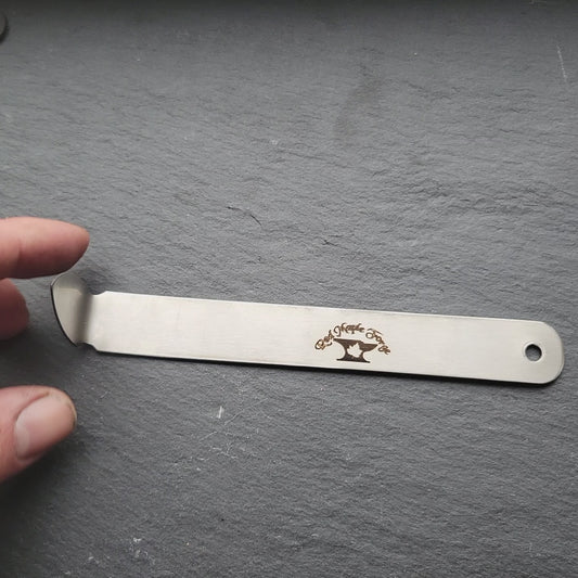 Stainless steel Potter's trimming tool spade head