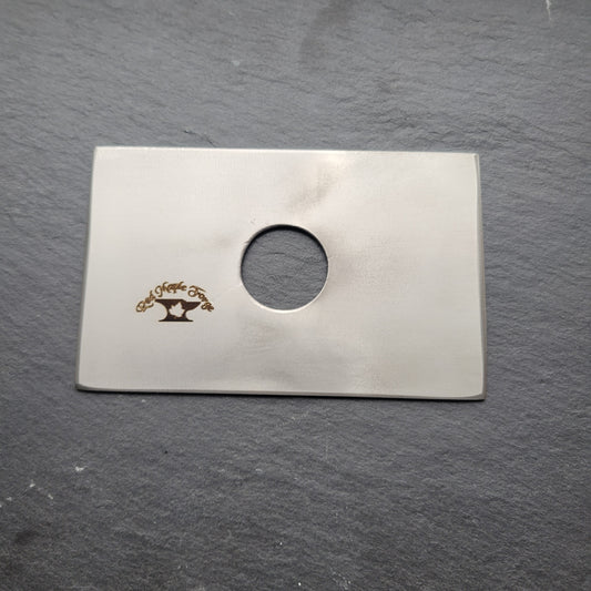 Potter's rib stainless steel rectangle