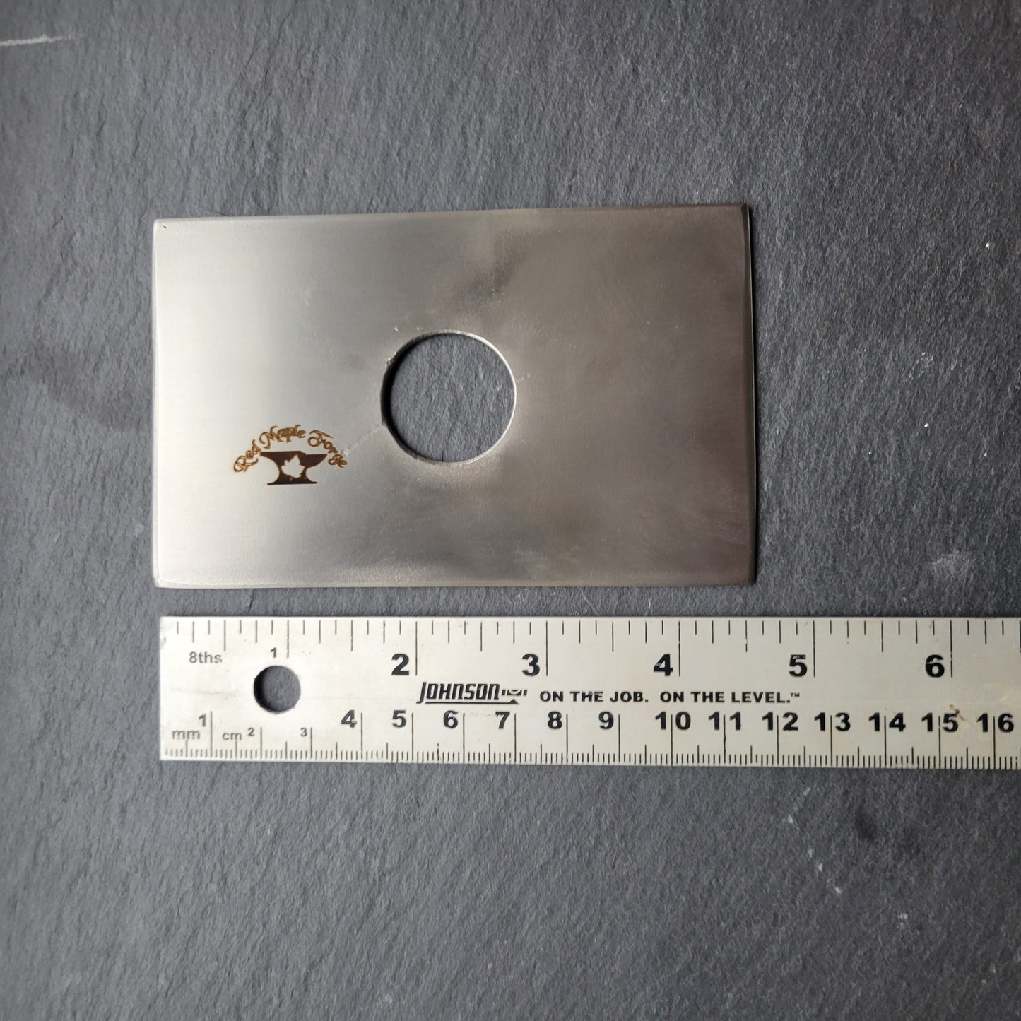 Potter's rib stainless steel rectangle