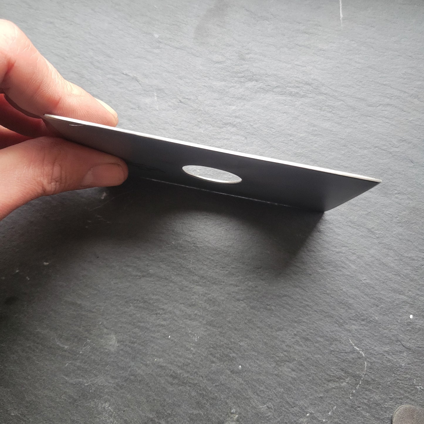 Potter's rib stainless steel rectangle